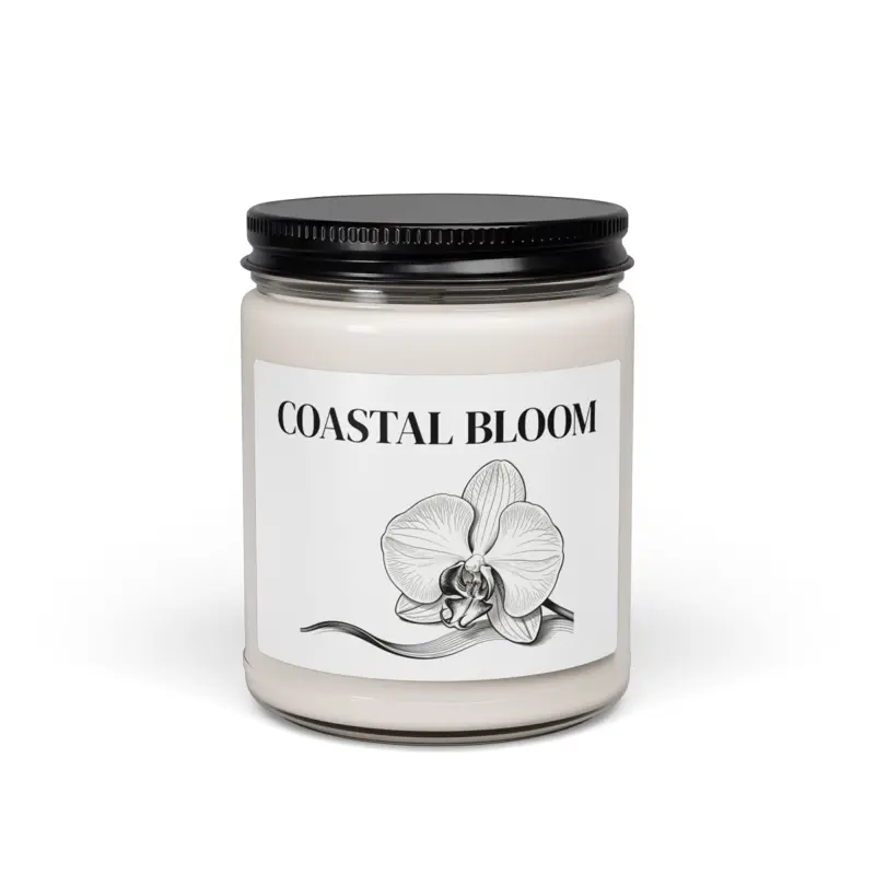 Coastal Bloom candle