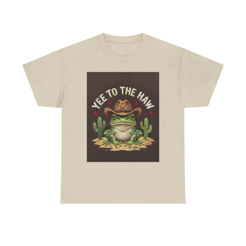Yee to the Haw Frog tee